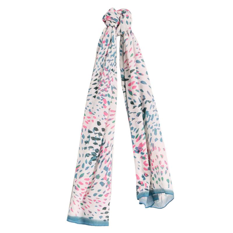 White Stuff Firework Print Scarf image number 0